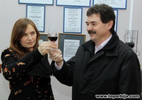 Stana Dimitrijević, direktor i Miodrag Kertes