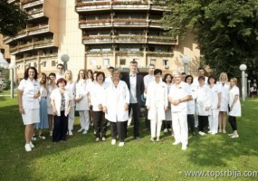 Deo medicinskog tima Specijalne bolnice Merkur u Vrnjačkoj Banji