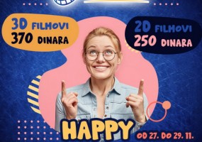 Najava Happy cinema weekenda u Areni