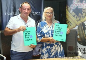 Ramiza Milkunić i Jovan Pejčić potpisali ugovor o saradnji Tamburice i Sevdalinke