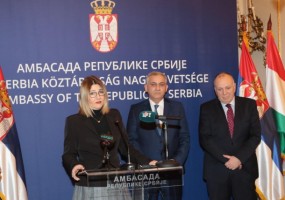 Pozdravni govor dr Nataša Pavlović na Vojvođanskoj večeri u ambasadi Srbije u Budimpešti