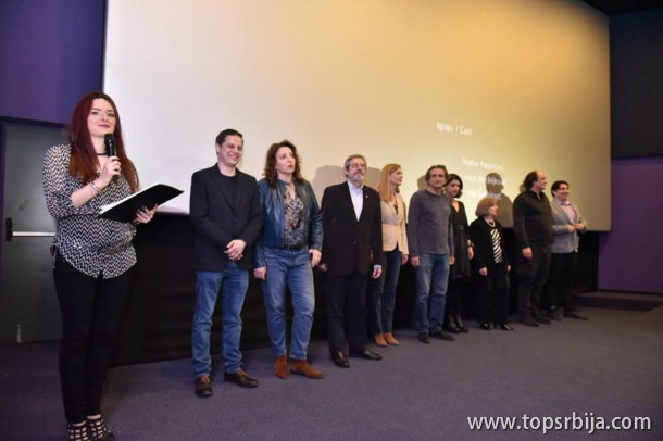  Sa predstavljanja dela glumačke ekipe nakon premijere u Novom Sadu