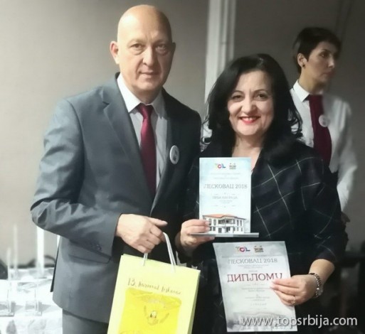 Snežana Perić, direktorica TO grada Loznica, sa prestižnim nagradama