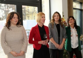 Marija Čupić sa saradnicama iz TO Sr. Karlovci