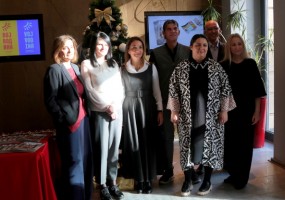 Jasmina Beljan Iskrin sa ekipom TO Vojvodine