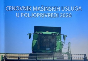 Dragoceno štivo ZSV - vodič kroz Cenovnik mašinskih usluga u poljoprivrednoj 2026. godini