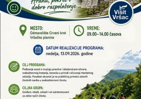 Dobrodošli na šetnju jedinstvenim Vršačkim planinama