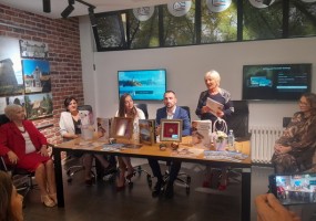 Pozdravni govor Gordane Pašin u Info centru TO Vojvodine