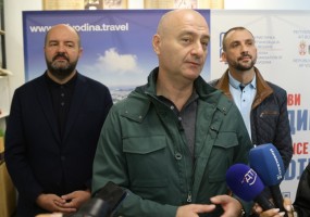 Sa konferencije za predstavnike medija u Info centru TO Sremski Karlovci