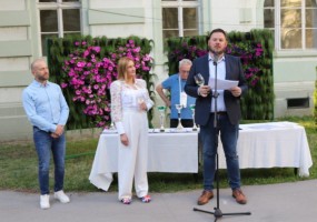 Igor Luković i Sanja Petrović na otvaranju festivala