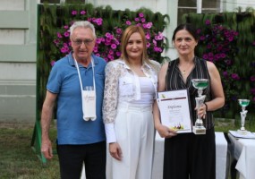 Ljiljana Ranjak sa priznanjem za najbolje crveno vino Banata -  Kuvée de Rgnac 2019