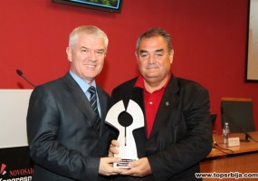 Miroslav Vasin uručio je nagradu Milanu Jankoviću