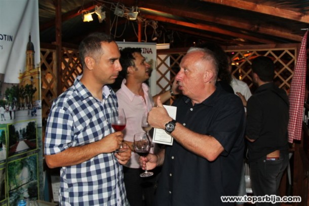 Nikola Mladenović Matalj (levo) na Interfestu 2012.